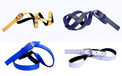 

Piftif Women Casual Multicolor Artificial Leather Belt