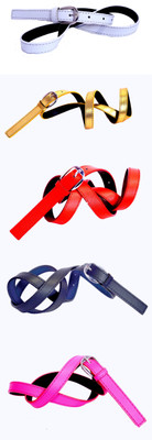 

Piftif Women Casual Multicolor Artificial Leather Belt