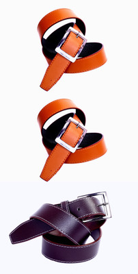 

Piftif Men Casual Multicolor Artificial Leather Belt
