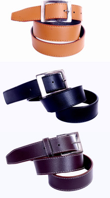 

Piftif Men Casual Multicolor Artificial Leather Belt