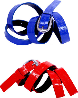 

Piftif Women Casual Multicolor Artificial Leather Belt