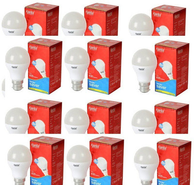 

Ajanta 5 W Round B22 LED Bulb(White, Pack of 12)