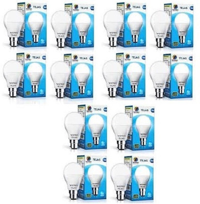 

Wipro 5 W Round B22 LED Bulb(White, Pack of 12)