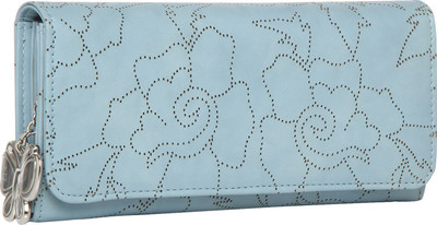 

Butterflies Casual Grey Clutch