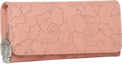 

Butterflies Casual Pink Clutch