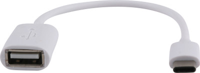 

iGreenPro Universal {OTG Type C (Male)To Type A (Female)} White iGP / Standard OTG Cable(Mobile, Laptop, Tablet, Mp3, Gaming Device, White)