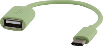 

iGreenPro Universal OTG Type C (Male)To Type A (Female) Green iGP / Standard OTG Cable(Mobile, Laptop, Tablet, Mp3, Gaming Device, Green)