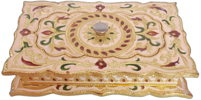 

Aatish AM 8 x 5 Choclet Compressed Woodplay Dry Fruit Box / Multipurpose Box Wooden Decorative Platter(Multicolor)