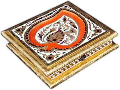 

Aatish AM 9 x 9 D1 Pan Compressed Woodplay Dry Fruit Box / Multipurpose Box Wooden Decorative Platter(Multicolor)