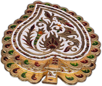 

Aatish AM 7 x 8 D1 Pan Oxidised Dry Fruit Box / Multipurpose Box Wooden Decorative Platter(Multicolor)