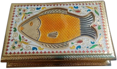 

Aatish AM 8 x 12 Fish Compressed Woodplay Dry Fruit Box / Multipurpose Box Wooden Decorative Platter(Multicolor)