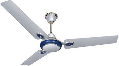 

Blue Sapphire BSF7003 3 Blade Ceiling Fan(Silver Blue, Pack of 1), Blue;silver