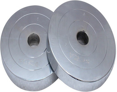 

Skera STEEL CHROME WEIGHT LIFTING plates 2.5kg Silver Weight Plate(5 kg)