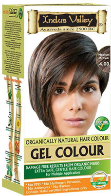 

Indus Valley Permanent Herbal Medium Brown 4.0 Kit Hair Color(na)