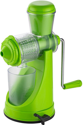 cierie Plastic Hand Juicer Smart Fruit & Vegetable Plastic(Green Pack of 1)