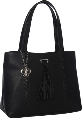 

Butterflies Hand-held Bag(Black)