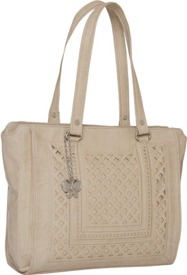 

Butterflies Hand-held Bag(Beige)