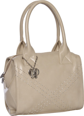 Butterflies Hand-held Bag(Beige)