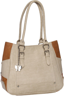 

Butterflies Hand-held Bag(Beige, Brown)