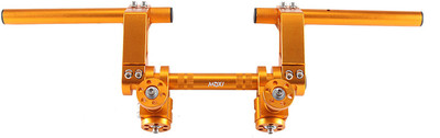 

Autofy Moxi Vermello Universal For Bike 4 Piece Golden Handlebar(Gold)