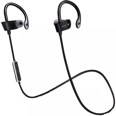 iZED Unniversal Bluetooth Curved Headphones supports all devices, ultra clear voice, high bass, trebble with 8 m of range. Bluetooth Headset with Mic(Black, Over the Ear)