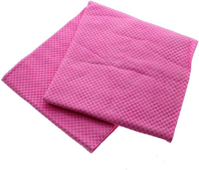 

VibeX ® Camping Hiking Gym Exercise Workout Towel Compact Soft Breathable Cool Sports Towel Cold Pack(Pink)