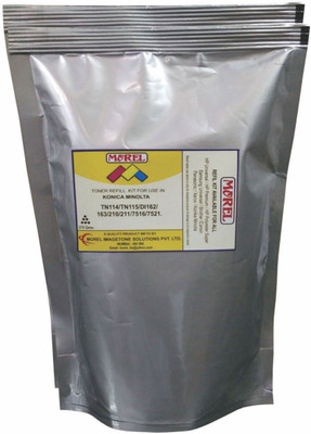 

Morel TN114 Toner Powder for use in Konica Minolta TN115 / Bizhub 162 / 163 / 210 / 211 / 7516 / 7521 Photocopier Single Color Ink Toner(Black)