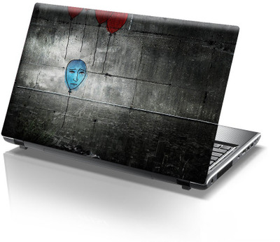 

Onlinemart Face On Balloon Vinyl Laptop Decal 15.6