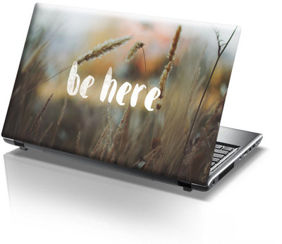 

Onlinemart Be Here Vinyl Laptop Decal 15.6