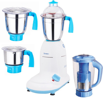 

Sunmeet Wonderchief 750 W Juicer Mixer Grinder(White, 4 Jars)