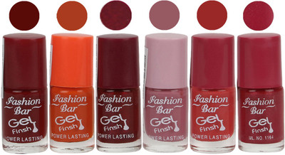 

Fashion Bar Orange Nail Polish Multicolor,(Pack of 3)