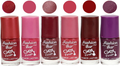 

Fashion Bar Shimmer Nail Polish Multicolor,