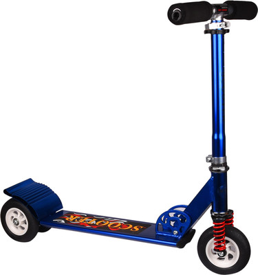 

Brecken Paul Three Wheel Adjustable Folding Kids Scooter(Multicolor)