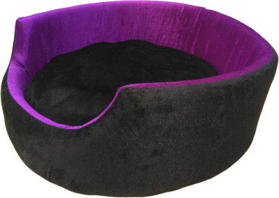 

Poofy's Pet Island RPB4 XL Pet Bed(Purple, Black)
