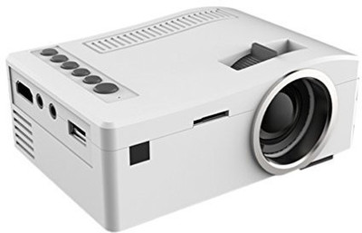 

Optama 500 lm LED Corded Portable Projector(White)