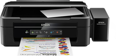 

Epson L385 Multi-function Wireless Printer(Black, Refillable Ink Tank)