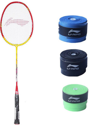 

Li-Ning XP Smash 807 1PC + 3 Pc GP20 Grip Combo Multicolor Strung Badminton Racquet(G4 - 3.25 Inches, 85 g)