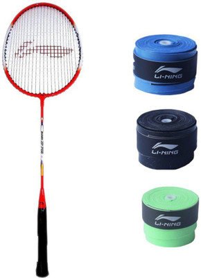 

Li-Ning XP Smash 709 1PC + 3Pc GP20 Grip Combo Multicolor Strung Badminton Racquet(G4 - 3.25 Inches, 85 g)