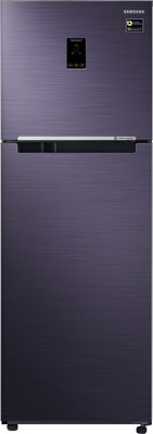 Samsung 345 L Frost Free Double Door 3 Star (2019) Convertible Refrigerator(Pebble Blue, RT37M5538UT/TL)