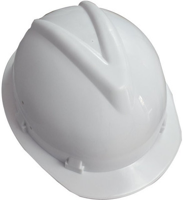 

Excel Impex Air Ventilation White Protective Helmet With Adjustable Strap Construction Helmet(Size - M)