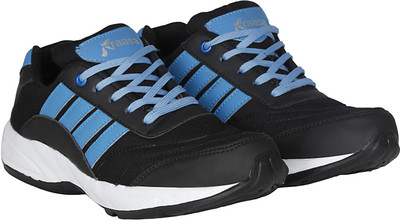 

Kraasa Sports 7016 Running Shoes For Men(Black, Blue