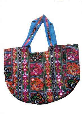 

PoojaJCollection Women Casual Multicolor Cotton Messenger Bag