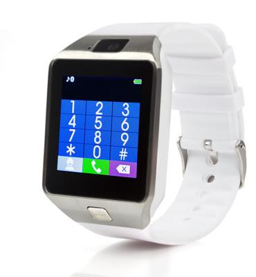 

MPA with SIM and 32 GB Memory Card Slot and Fitness Tracker Beige Smartwatch Smartwatch(White Strap)