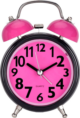 

E-DEAL Analog Pink Clock