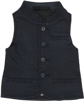 

United Colors of Benetton. Self Design Boys Waistcoat, 901