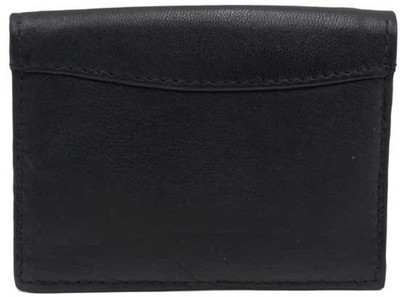 

Bullstop Men Black Genuine Leather Card Holder(6 Card Slots)