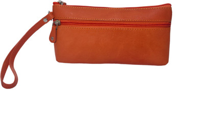 

Bullstop Women Tan Genuine Leather Wallet(4 Card Slots)