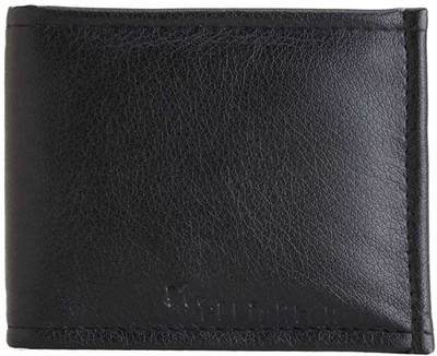 

Elligator Boys Black Artificial Leather Wallet(3 Card Slots), Black-01