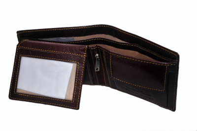 

NoVowels Men Maroon Genuine Leather Wallet(12 Card Slots)