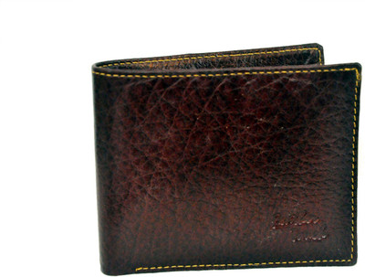 

NoVowels Men Maroon Artificial Leather Wallet(12 Card Slots)
